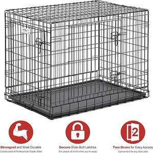 Jaula de madera para perros plegable de doble puerta extrafuerte, jaula para cría de mascotas, casa con caja de embalaje, precio de fábrica, perrera para perros - Product Image 2