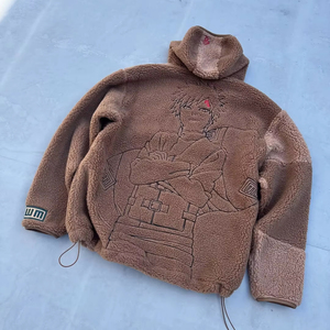 เสื้อฮู้ดสวมหัวแบบคลาสสิคของผู้ชายเสื้อขนแกะ280-300กรัม (ผ้าฝ้าย-โพลีเอสเตอร์ผสม) ผลิตตามสั่ง100% - Product Image 3