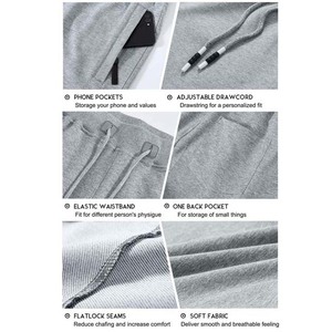 Fabricant OEM sur mesure haute qualité 90% coton 10% polyester personnaliser vêtements pour hommes short de jogging short de sport léger - Product Image 6