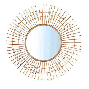 Miroir mural classique pour maison, hôtel, salle de bain, couleur or, miroir mural moderne, miroir mural rond, meilleurs miroirs muraux de chambre - Product Image 6