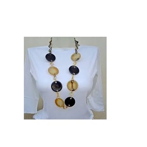 Venta caliente collar de cuerno de búfalo con pendiente artesanía Top diseñador hecho a mano collar de cuerno de Calidad exclusiva natural - Product Image 2