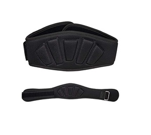 เข็มขัดรัดหน้าท้องแบบรัดเอวทำจากยางรัดหน้าท้องแบบคู่เข็มขัดยกน้ำหนักสำหรับออกกำลังกายในยิมดีไซน์แบบ OEM - Product Image 2