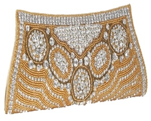 Pochette de soirée portefeuille pour femmes, sac de travail avec perles à la mode et design brodé Floral, pochettes - Product Image 1