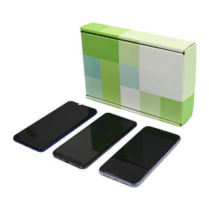 Logo personnalisé OEM de luxe Vide cellule verte Smartphone Mobile Boîte Emballage mobile de luxe en relief - Product Image 6