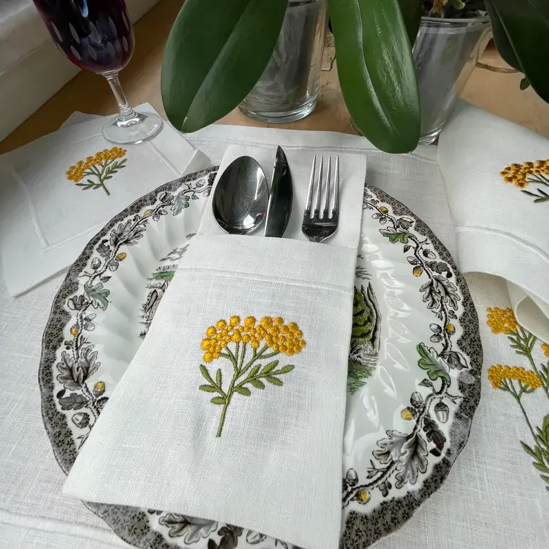 Pochettes à couverts 5*10 po