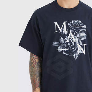 Camiseta Casual Extra Grande para Hombre, Color Personalizado, Nueva Llegada, Alta Calidad, Transpirable, Manga Corta, Hecha de Poliéster/Algodón - Product Image 5