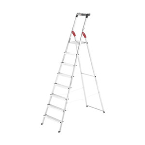 Scala in Alluminio HAILO ART.L60 a 8 Gradini - Product Image 1