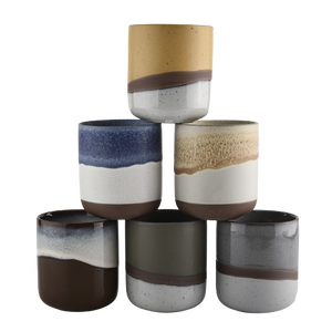 Pot à bougie en céramique à thème moderne, pot à bougie en céramique de luxe, pot d'aromathérapie pour mariage et décoration Festive - Product Image 2