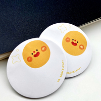 La forme spéciale faite sur commande meurent papeterie Kawaii bloc-notes collant papier grand bas en vrac fournisseur quantité minimale de commande
