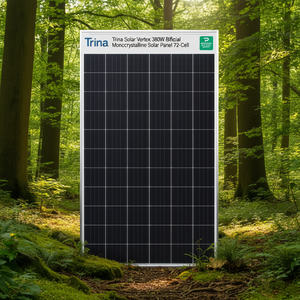 แผงโซลาร์เซลล์ Trina Solar Vertex 380W แบบสองหน้า โมโนคริสตัลไลน์ 72 เซลล์ - Product Image 2
