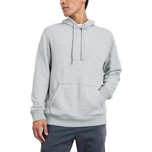 Sudadera con Capucha para Hombre, 100% Algodón, de Alta Calidad, con Logotipo Personalizado, Forro de Felpa Francesa, Diseño Sólido, Estilo Casual de Invierno - Product Image 1