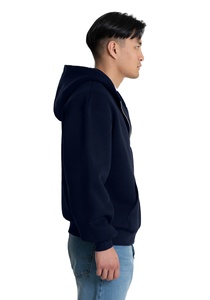 Top Qualité Logo Personnalisé Surdimensionné Fermeture Éclair Hoodies Unisexe Coton Lourd Vente en Gros Pas Cher Bas quantité minimale de commande Baggy Fermeture Éclair Hoodies Hommes - Product Image 5