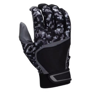 La mejor venta de guantes de bateo de béisbol de cuero genuino de grano completo de calidad superior jóvenes adultos tamaño personalizado guantes de bateo de béisbol - Product Image 2