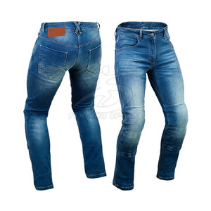 กางเกงยีนส์เอวกลางสำหรับผู้ชายกางเกงลำลองสำหรับกางเกงยีนส์น้ำหนักเบามีกระดุมปิดออกแบบโลโก้ได้ตามต้องการ - Product Image 4