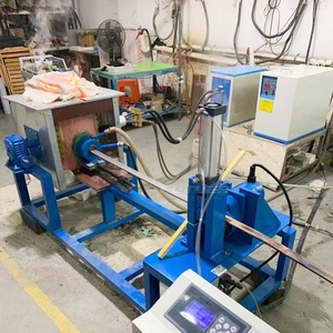 Petite machine de coulée continue horizontale avec contrôle PLC et traction par servomoteur pour la production de barres en cuivre, laiton et bronze - Product Image 1