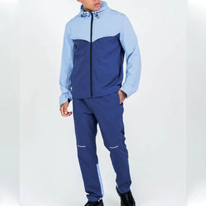 Conjuntos de hombre transpirables y ligeros de talla grande, chándal cortavientos, pantalones para correr, chaqueta transpirable, conjunto cortavientos de dos piezas - Product Image 4