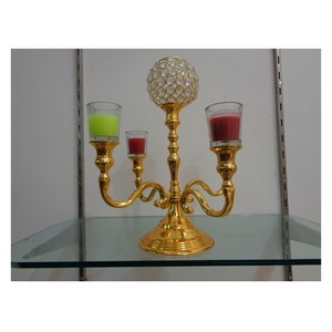 Hot Selling <b>Tall</b> Candelabra Metal Candle Holder Decorative Metal <b>Table</b> Centerpiece For Sale - Product Image 1