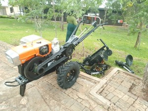 Compre Maquinaria Agrícola, Cultivador Diésel, Motocultor de Dos Ruedas, Mini Cultivador a Gasolina de 18 hp, Tractor de Arrastre - Product Image 6