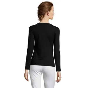 T-shirt promotionnel personnalisé pour femmes Majestic pour le merchandising - Product Image 6