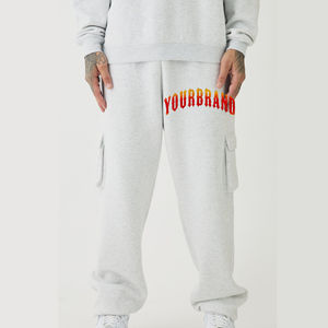 Nouveauté Pantalon élastique de haute qualité, coupe droite, décontracté, en tissu doux pour la peau, avec poche zippée, cinq couleurs, écologique - Product Image 2