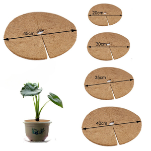 Alfombrilla de disco de mantillo de Coco para cubrir árboles - Product Image 4
