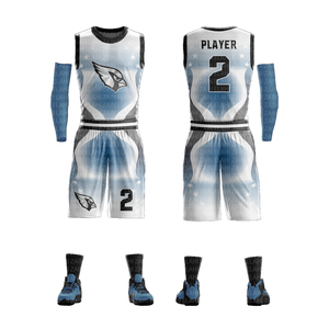Los mejores uniformes de baloncesto para hombre al por mayor diseñe su propio logotipo sublimación impresa ropa deportiva kits de uniformes de baloncesto - Product Image 2