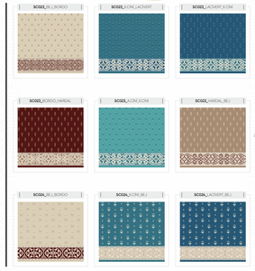 Alfombra de Oración Adiva para Mezquita, Diseño Floral Moderno, Pelo Alto Acolchado, Base de Yute, Estilo Turco Gaziantep, para Sala de Estar, Hogar, 8 - Product Image 1