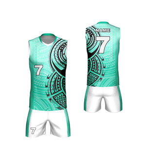 Camisetas de voleibol con diseño OEM y logotipo personalizado, uniformes de voleibol impresos por sublimación profesional - Product Image 5