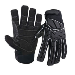 Precio al por mayor, gran oferta, guantes de seguridad mecánicos hechos con material de alta calidad y alto estándar, guantes de cuero sintético con infusión de carbono - Product Image 2