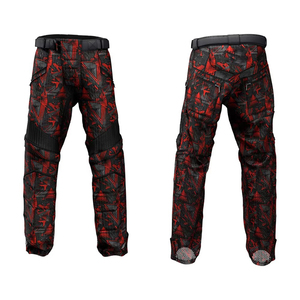Pantalones de Paintball Acolchados, Transpirables, de Secado Rápido, Ligeros, de Nailon/Poliéster, con Impresión Digital de Diseños Personalizados, de Alta Calidad - Product Image 5