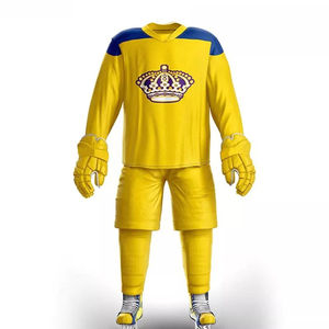 Mejor Fabricante y Proveedor de Uniformes de Hockey sobre Hielo con Logotipo Personalizado, Uniforme de Hockey sobre Hielo de Poliéster para Venta en Línea, Servicio OEM - Product Image 1