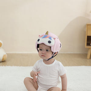 Casco di sicurezza per bambini Mambobaby a forma di unicorno, protezione regolabile per la testa dei bambini che gattonano e imparano a camminare - Product Image 2