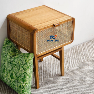 MEILLEUR CABINET EN ROTIN FABRIQUÉ À LA MAIN au Meilleur Prix avec Panneaux Tissés Naturels pour Rangement Élégant à la Maison et Design Intérieur Boutique - Product Image 2