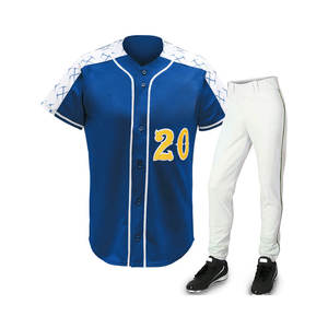 Uniforme de Béisbol de Secado Rápido y Corte Ajustado para Hombre, Ropa Deportiva Personalizable con Diseño Transpirable para tu Propio Equipo - Product Image 3