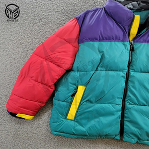 แจ็กเก็ตขนเป็ดแวววาวของผู้ชายเสื้อโค้ทแฟชั่นออกแบบได้ตามที่ต้องการ - Product Image 5