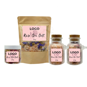 Exfoliante de sal del Himalaya orgánico al por mayor para la cara y el cuerpo, exfoliante para la piel de grado SpA, fabricante pakistaní - Product Image 1