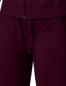 Survêtement de sport à manches longues pour femme, haut de gamme, décontracté, fermeture éclair, couleur unie, coutures, lettres imprimées - Product Image 6