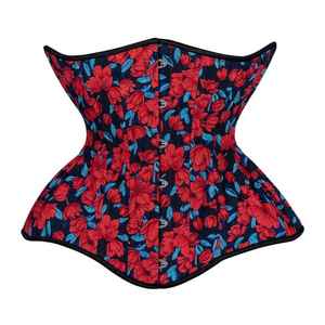 Corsé de entrenamiento de cintura para mujer, moldeador de cuerpo deshuesado de acero de alta compresión con ganchos, perfecto para entrenamiento Fitness - Product Image 3