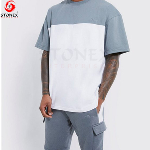 Private Label Blank Sweat Suit Men Plain Tracksuit Custom logo Autumn Two-Piece Short <b>Set</b> Breathable Quick Dry High Street Style - Product Image 6