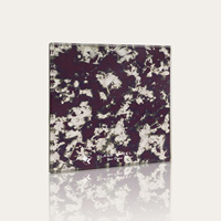 Miroir architectural texturé antique, personnalisable sur mesure, en verre massif formé au four, avec revêtement en tissu et vitrage teinté, pour mur rideau, entrée et salle à manger