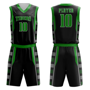 Maillots de basket-ball personnalisés uniformes d'équipe personnalisables de haute qualité avec tissu à séchage rapide et respirant - Product Image 5