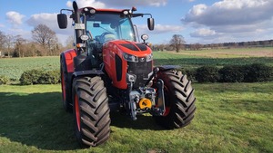 Tracteur Kubota M7-153 d'occasion de qualité supérieure, puissance de 170 CV, machine agricole haute performance, vente en gros, prix d'usine - Product Image 2