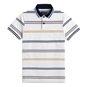 Camisas Polo Venta caliente 2025 Venta al por mayor Camiseta de algodón orgánico en blanco para hombres y mujeres Polo personalizado de cuello redondo de alta calidad - Product Image 1