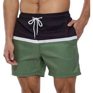 Casual Shorts Men Polyester Running Sport Baseball Shorts Male Summer <b>Elastic</b> Waist Loose Solid Knee Length Pant Shorts For Men - Product Image 6