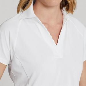 Robe de sport avec col polo et fermeture éclair pour femme, idéale pour le golf et le badminton en extérieur, ensemble robe et jupe de golf - Product Image 4