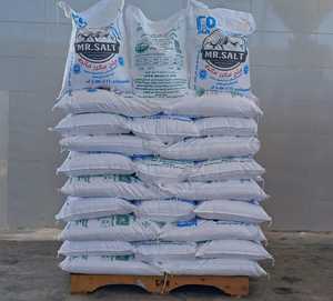 Sel De Mer Blanc Ultra-Fin 25kg Raffine Biologique D Egypte Poudre De Sel Alimentaire De Haute Qualité Sac En Vrac - Product Image 1