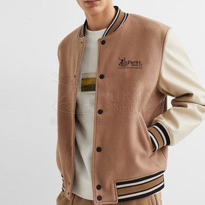 Hot Selling Unique Style 100% Cotton <b>Lightweight</b> Breathable Letterman <b>Jackets</b> <b>for</b> <b>Men</b> Custom Made Exclusive Design Front Logo - Product Image 6