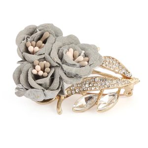 เข็มกลัดผ้าพันคอผู้หญิง - สีเทา - Product Image 2