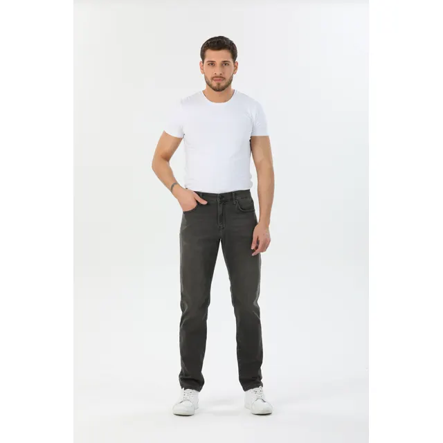 New Design Grey Jeans Men's Jeans Manufacturer Pants for Mens 2022 Collection Trousers Denim Wholesale Product