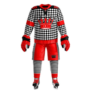 Conjuntos de uniformes de hockey sobre hielo de alta calidad profesional Venta directa del fabricante El mejor material Precio barato Estilo personalizado Etiqueta privada - Product Image 2